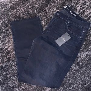 NWT 7 For all Mankind Standard Dark Wash Jeans